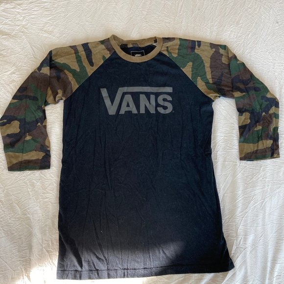 vans baseball tee